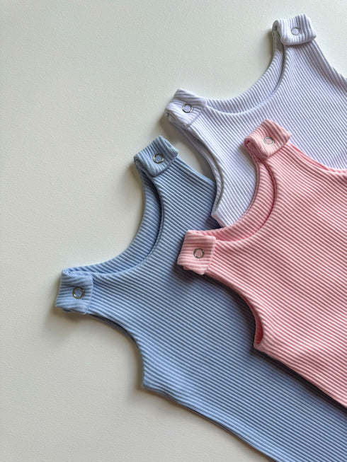Powder Blue Dungarees